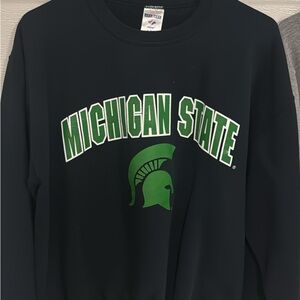 Michigan State Black Sweater